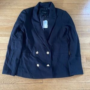 Double Breasted Oversized Blazer